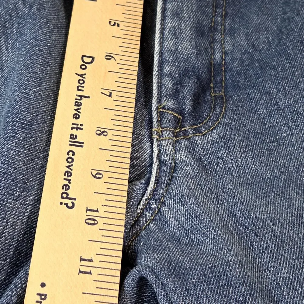 Old Mill Fleece lined mens jeans 33x34 workwear